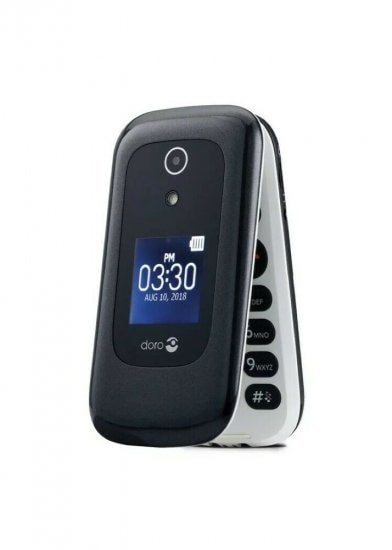 Doro 7050 Flip Cell Phone (4G Compatible) for Flash Mobile - CPO